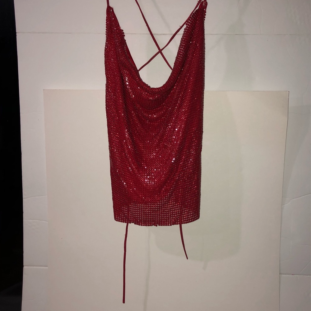 COPY - NWOT Vintage Lightweight Chain-linked Dancers Top - Picture 3 of 8